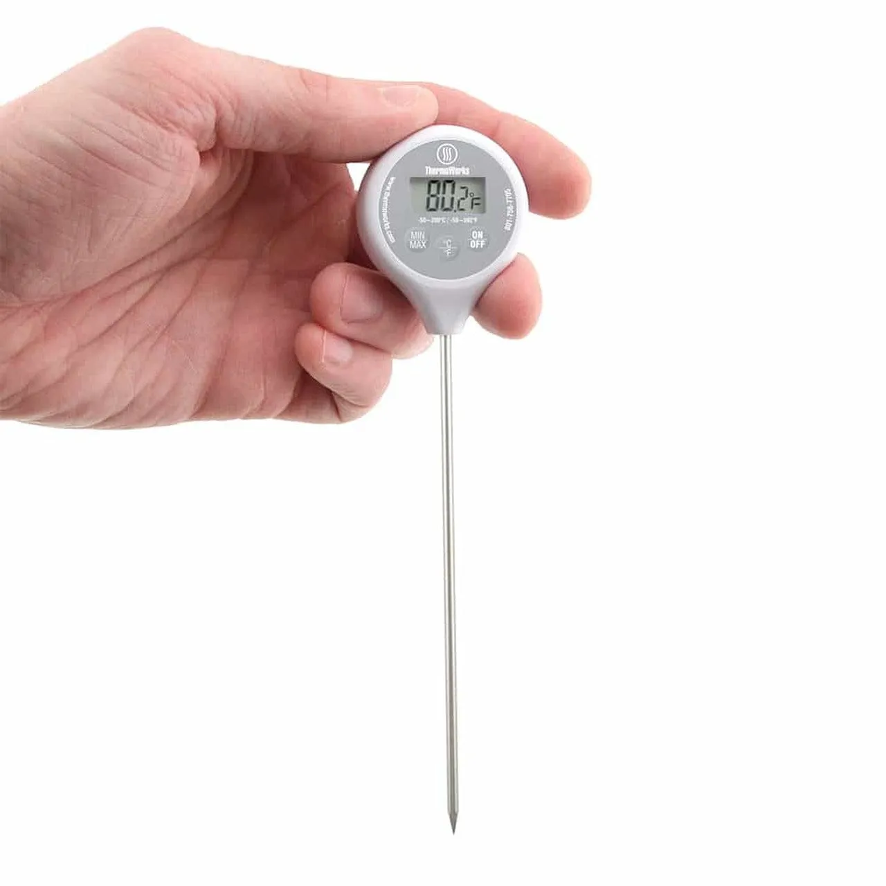 ThermoWorks Water-Resistant Min/Max Thermometer RT304