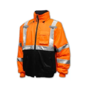 TINGLEY RUBBER CORP J26119.LG Bomber II Jacket, Hi-Vis Lime, Large, 1 Each