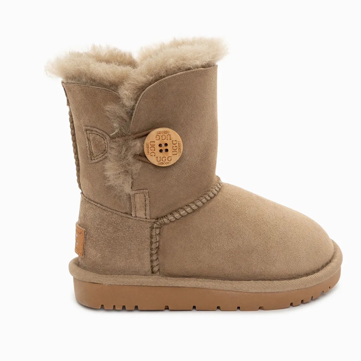 Ugg Kids Ugg Button Boots (Water Resistant)