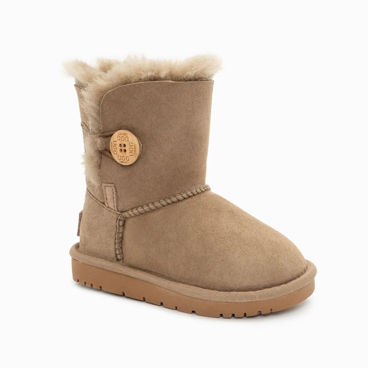 Ugg Kids Ugg Button Boots (Water Resistant)