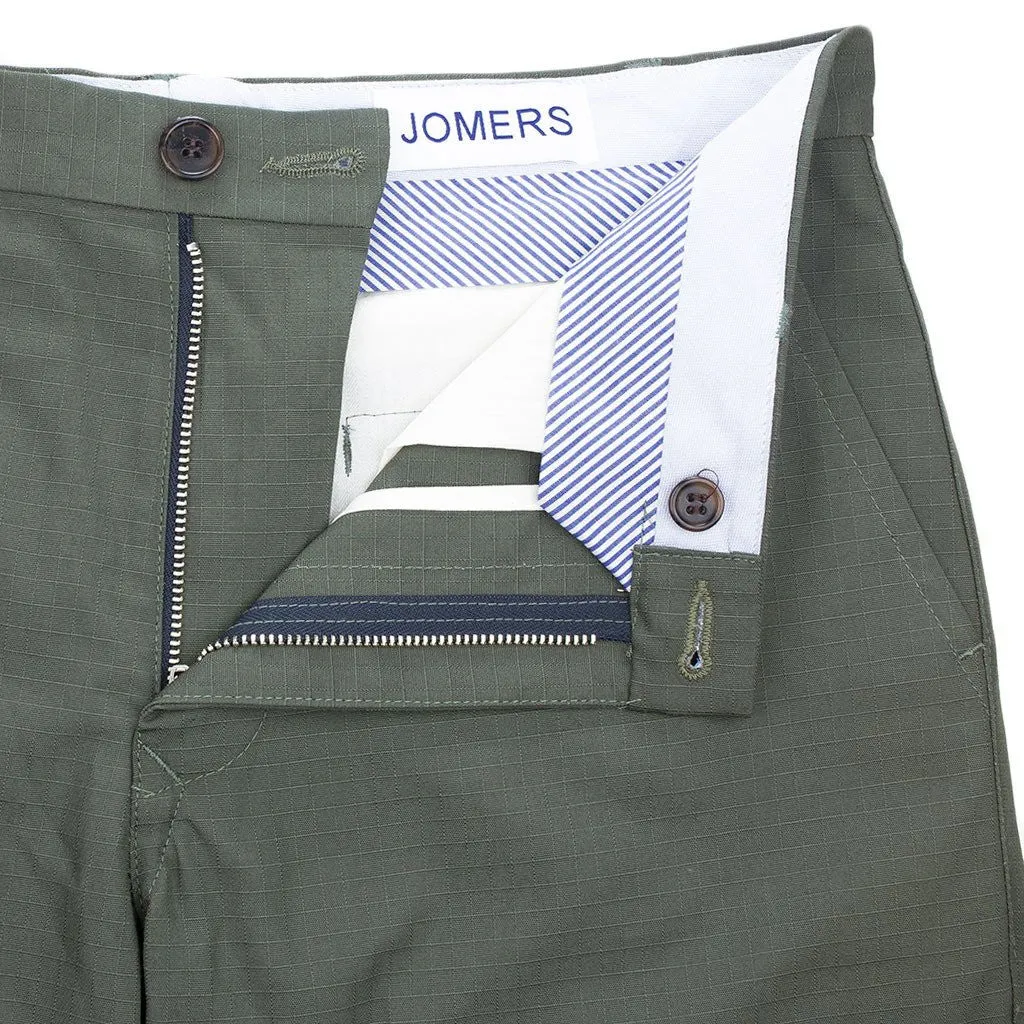 Van Buren (Slim) - Olive Ripstop Chino