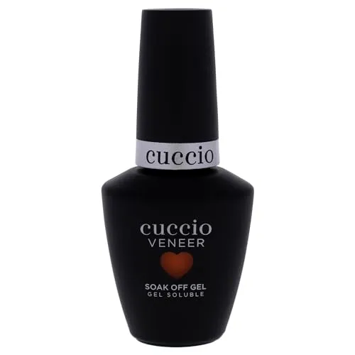 Veneer Soak Off Gel - Be Fearless by Cuccio for Women - 0.43 oz Nail Polish