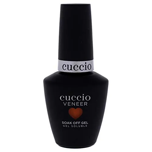 Veneer Soak Off Gel - Be Fearless by Cuccio for Women - 0.43 oz Nail Polish