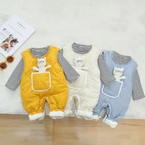 Warm Winter Pocket Overall (three piece set)