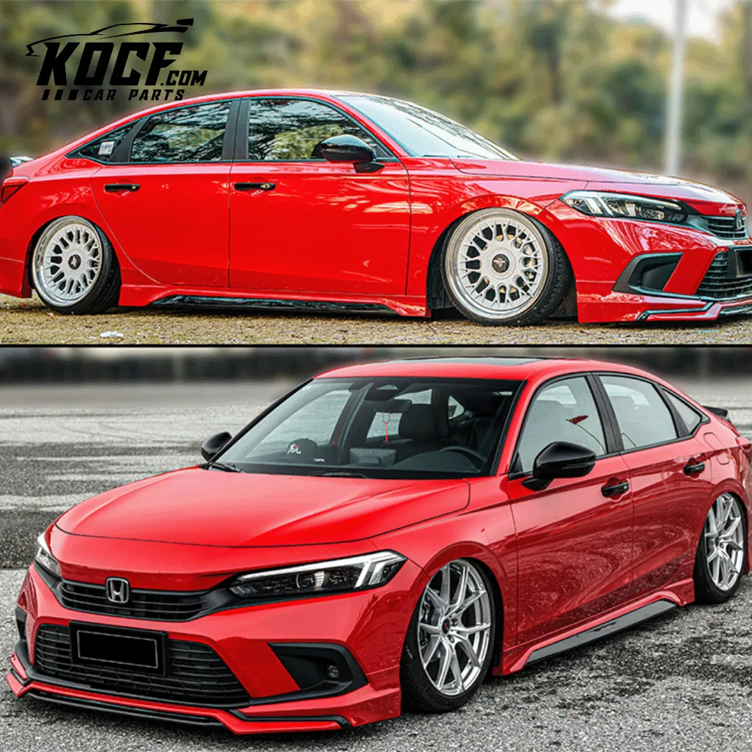 Yofer Side Skirts for 11th Gen 2022  Honda Civic Compatible Side Skirts - VIP Price Free Shipping Item